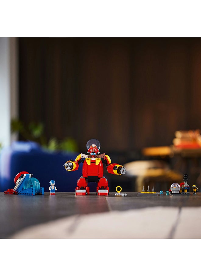 LEGO - Sonic The Hedgehog Sonic Vs. Dr. Eggman’S Death Egg Robot 76993 Building Toy Set For Ages 8+; Includes Sonic’S Speed Sphere And Launcher For Action Fun, Plus 6 Characters For Creative Role Play (615 Pieces) - Image 1
