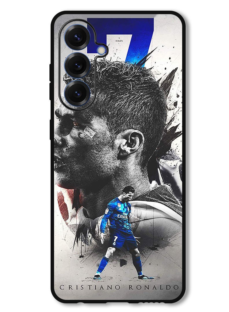 Theodor Protective Case Anti Scratch Shock Proof Bumper Cover For Samsung Galaxy S25 Plus Cristiano Ronaldo (5) - Image 1