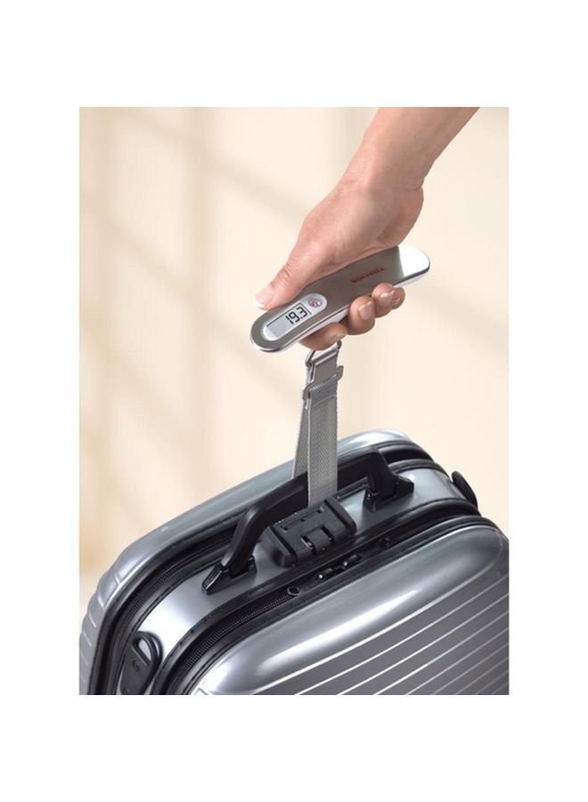 SOEHNLE Portable Handheld Digital Travel Luggage Scale Silver and Grey 50kg 66172 - Image 3