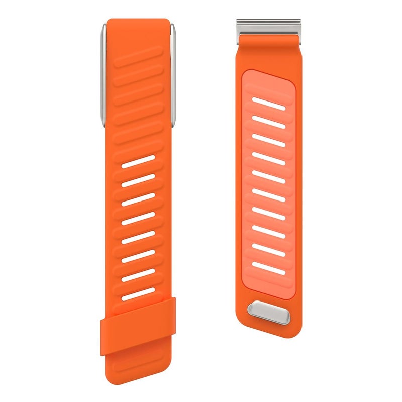 erorex For Whoop 5.0 Regular Silicone Sports Watch Band(Orange+Light Orange) - Image 3