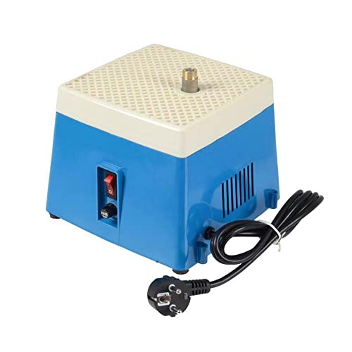 WITPOCE Bulipu Portable DIY Glass Grinder 220V Electric Stained Glass Diamond Automatic Art Grinding Tool, Blue - Image 1