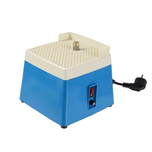 WITPOCE Bulipu Portable DIY Glass Grinder 220V Electric Stained Glass Diamond Automatic Art Grinding Tool, Blue - Image 2