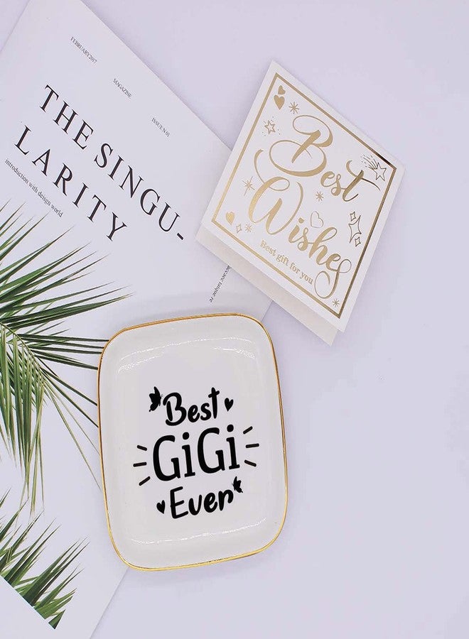 Littlefa Gigi Jewelry Dish Ring Tray Plate,Best Gigi Ever Gifts for Grandma,Unique Gigi Birthday Christmas Meaningful Gifts for Grandma from Grandchild - Image 3
