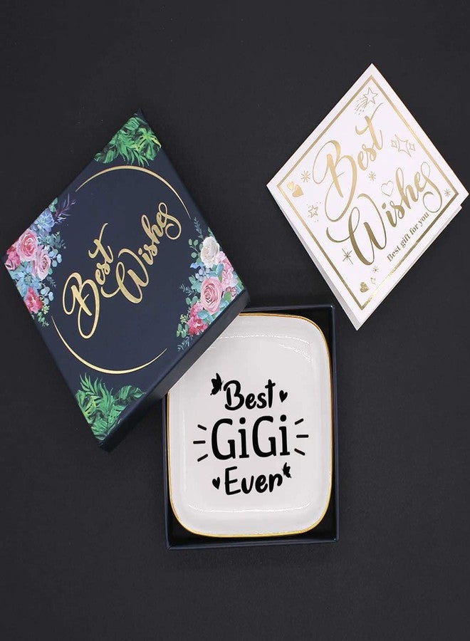 Littlefa Gigi Jewelry Dish Ring Tray Plate,Best Gigi Ever Gifts for Grandma,Unique Gigi Birthday Christmas Meaningful Gifts for Grandma from Grandchild - Image 4
