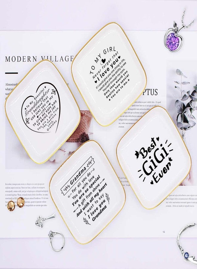 Littlefa Gigi Jewelry Dish Ring Tray Plate,Best Gigi Ever Gifts for Grandma,Unique Gigi Birthday Christmas Meaningful Gifts for Grandma from Grandchild - Image 5