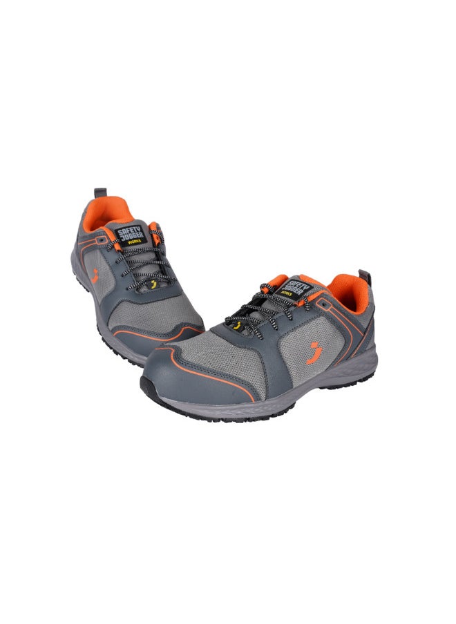 SAFETY JOGGER - 189-42 Safety Jogger Mens Casual Shoes BALTO S1 Grey - Image 1
