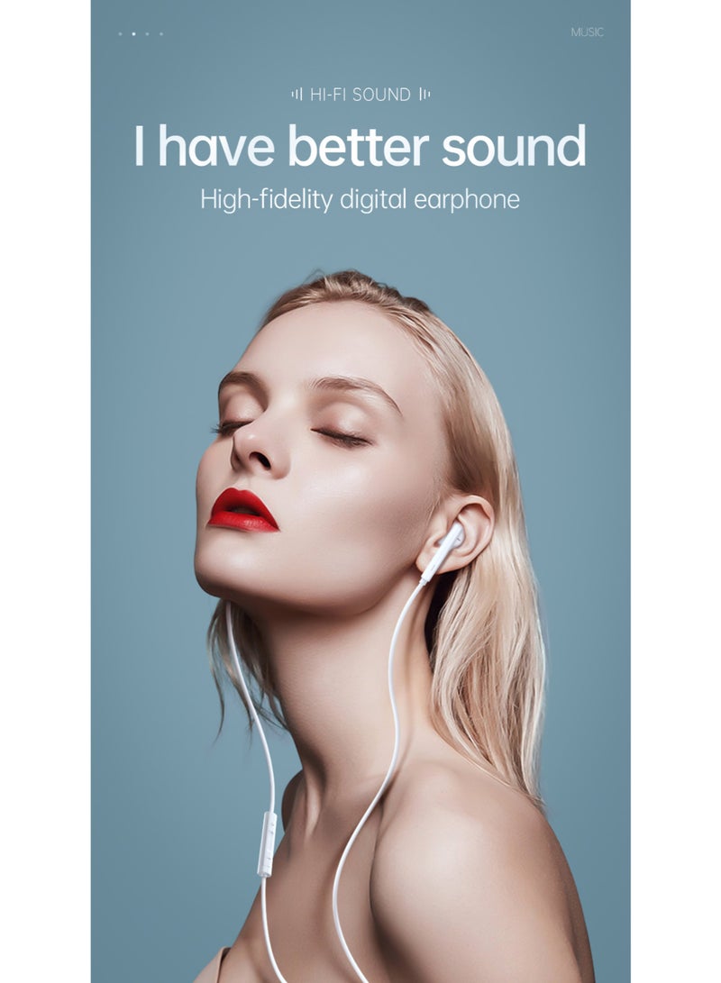 مكدودو Mcdodo سماعات أذن سلكية رقمية Type-C، مزودة بمحول DAC وتحكم بالصوت - Image 2