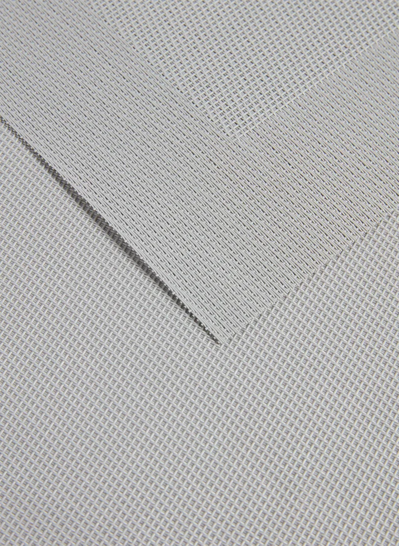 Matalan 2 Pack Woven PVC Placemats (45cm x 30cm) Grey
