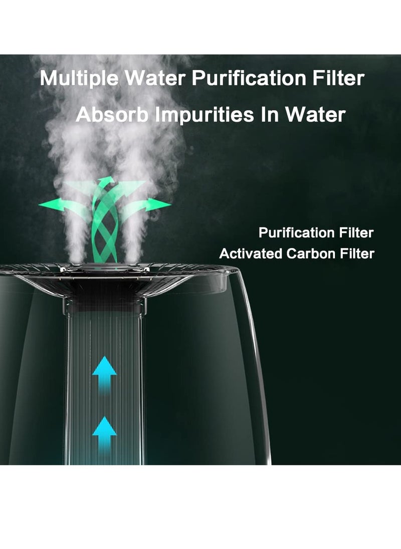 Generic - Humidifiers for Bedroom Large Room Home, 6.8L Cool Mist Humidifiers and Oil Diffuser, 360° Nozzle, Intelligent Remote Control, Quiet, Perfect for Home and Office Use - Image 1