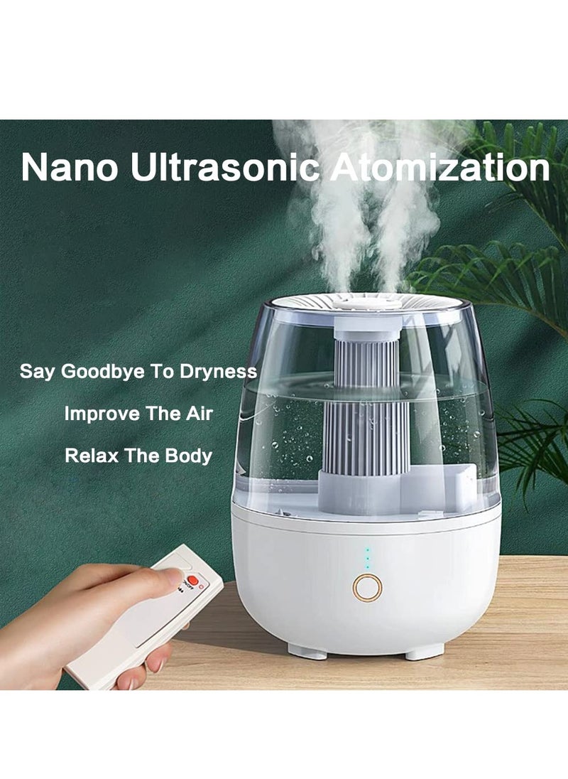 Generic - Humidifiers for Bedroom Large Room Home, 6.8L Cool Mist Humidifiers and Oil Diffuser, 360° Nozzle, Intelligent Remote Control, Quiet, Perfect for Home and Office Use - Image 1