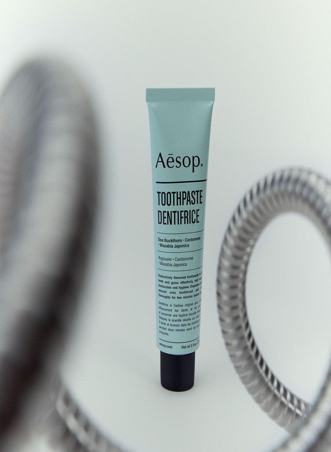 Aesop Oral Care Duo | Mouthwash & Toothpaste Set for Fresh Breath | Daily Botanical Oral Hygiene Kit (16.9 oz + 3.4 oz - Image 2