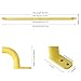 Purife 37 Long Yellow Playground Equipment Ladder Handle 1 Pair Metal Long Grab Handle Swing Set Grab Bars Playset Kids Hand Grips Hand Rail for Treehouse Jungle Gym Rock Climbing Wall - Image 4
