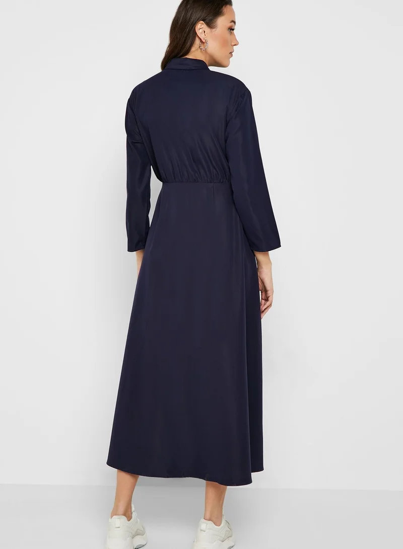 ELLA Shirt Midi Dress