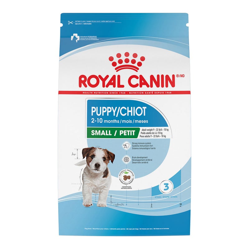 Royal Canin Size Health Nutrition Small Puppy Dry Dog Food, 4 lb Bag - Image 1