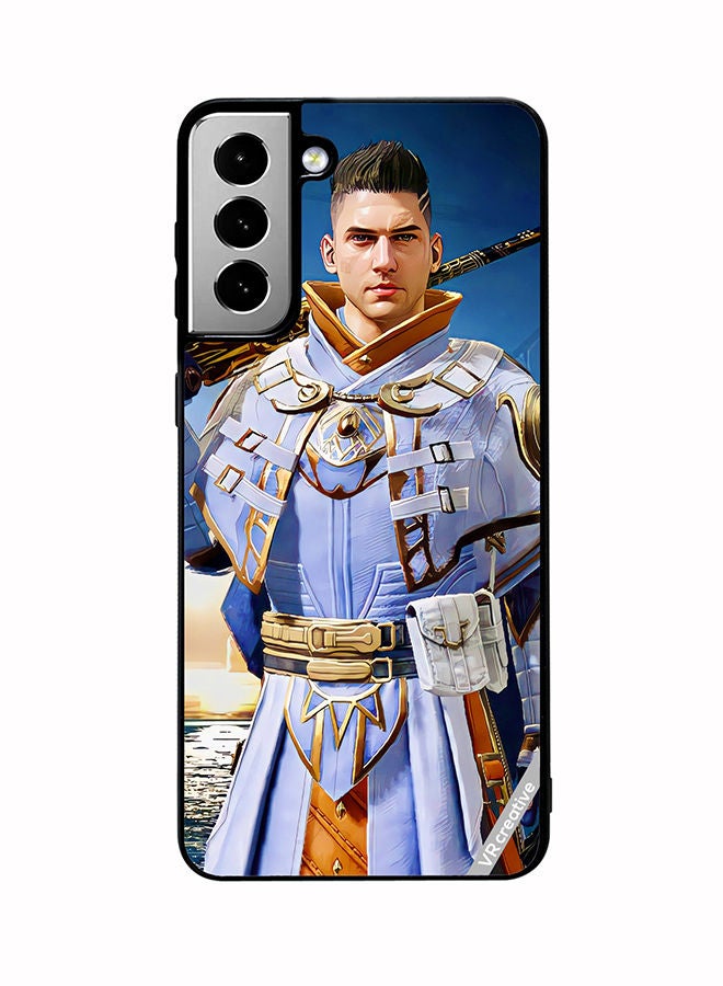 VR CREATIVE Protective Case Cover For Samsung Galaxy S21 FE 5G Pubg Design Multicolour - Image 1