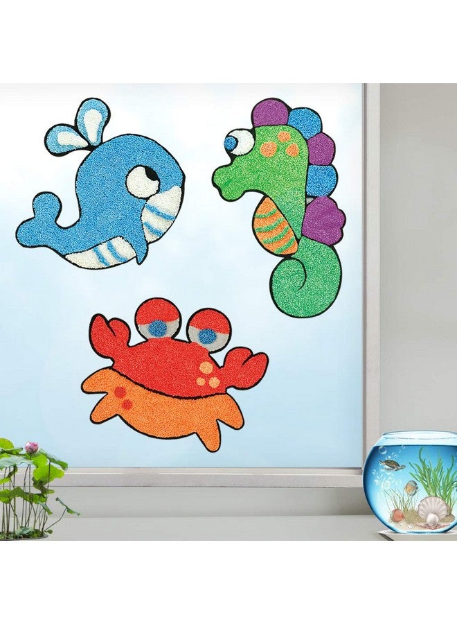Imagimake Clay Stickers: Aqua World | Create 3 Unique DIY Stickers Using Air Dry Clay | No Mess, Travel-Friendly | Return Gifts | Birthday Gifts for Kids Ages 3,4,5,6,7,8 - Image 4