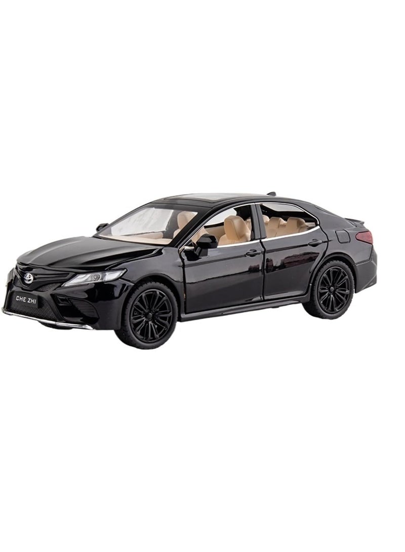 for Toyota 2021 Camry Car Model 1:24 Alloy Simulation Sedan Car Model Ornaments(Black) - Image 1