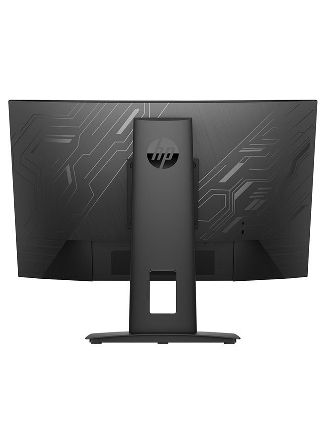 HP شاشة ألعاب منحنية X24c، مقاس 23.6 بوصة، بدقة FHD، 300 شمعة، 16:9، معدل تحديث 144 هرتز، AMD Freesync، انحناء 1500R، أسود (9FM22AS) 194721519023 - Image 3