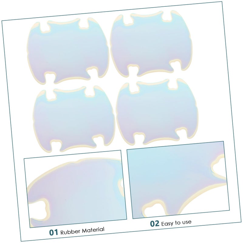 Vehicle Door Edge Guards Scratch Protection Glow in The Dark Car Door Bowl Stickers - Image 4