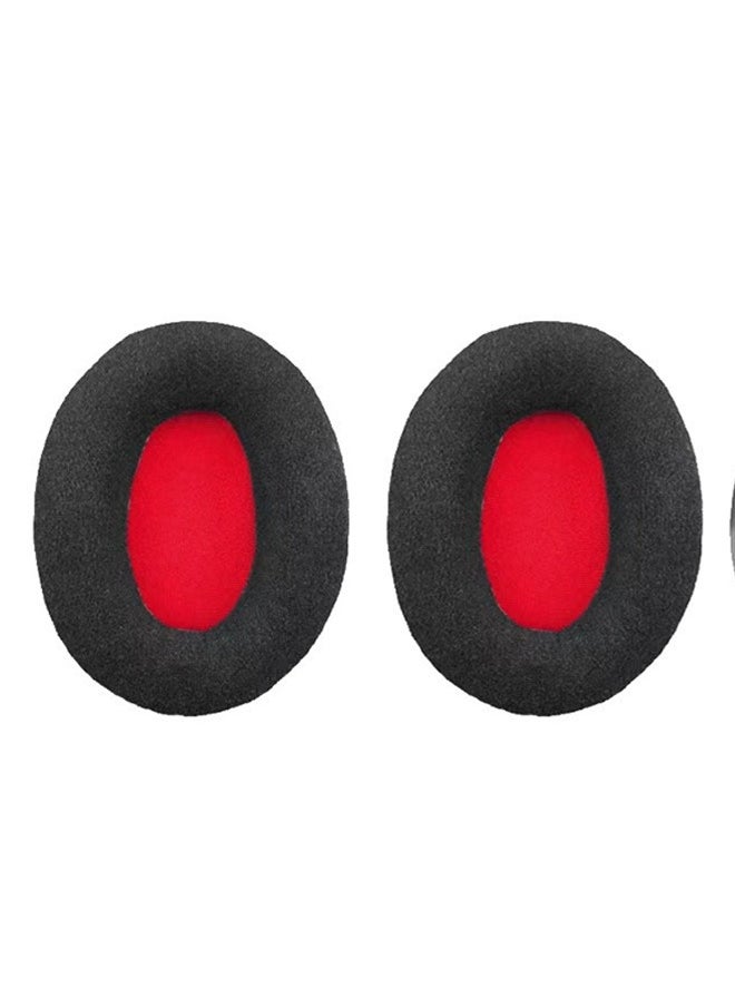 Generic Headphone Cover, High Quality Headrest Replacement Breathable Ear Pads with Kingston HyperX Cloud II/III (Black) Earmuffs, HyperX Cloud 2/3 Ear Pads  - Image 1