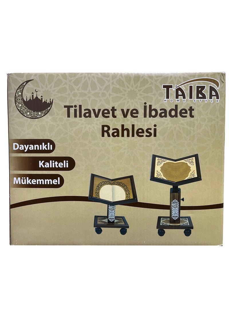 REBENUO The Holy Quran holder laser engraved .  SMALL SIZE model 005 - Image 5