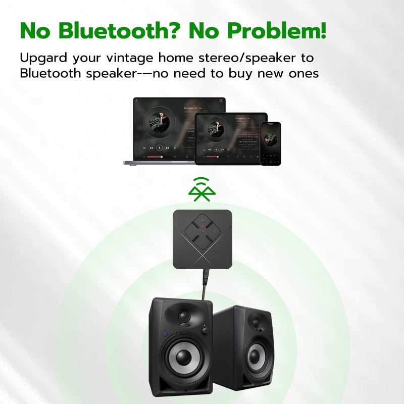 Ultrbeka 2026 Bluetooth 6.0 Receiver for Home Stereo with 3.5mm/RCA, Bluetooth Adapter for Stereo Receiver, Amplifier, Speaker, HiFi - Image 3