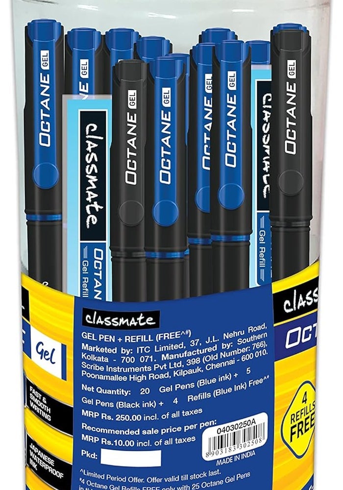 Classmate Octane Gel Pens - 25 Pack - Image 2