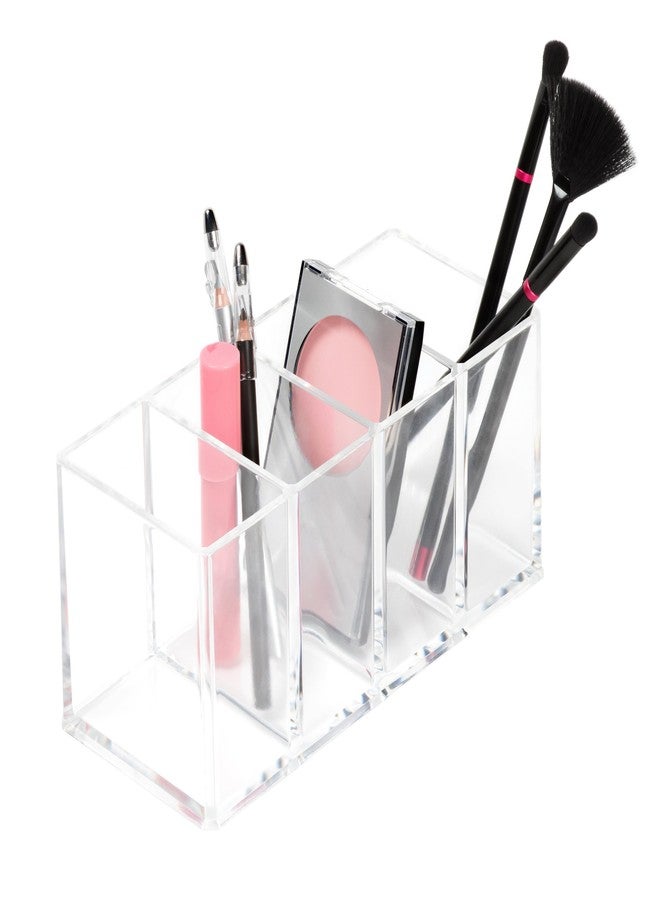 Richards Homewares Cosmetic Tray, 4-Compartment, Clear - Image 2