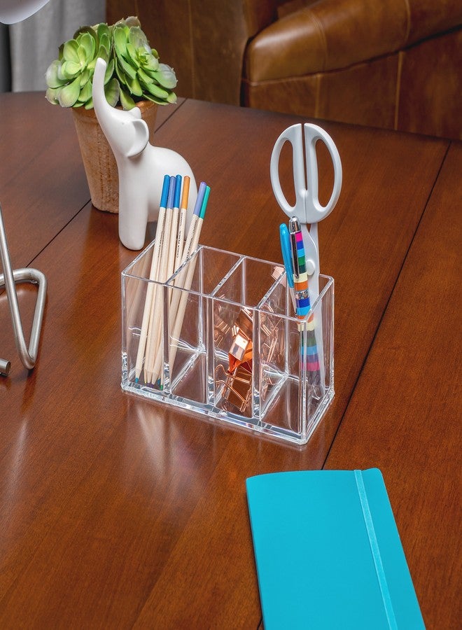 Richards Homewares Cosmetic Tray, 4-Compartment, Clear - Image 4