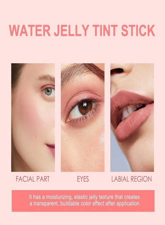 MILK MAKEUP MILK MAKEUP Cooling Water Jelly Tint Lip + Cheek Blush Stain (Fizz - soft peach) .17 oz / 5 g  - Image 5