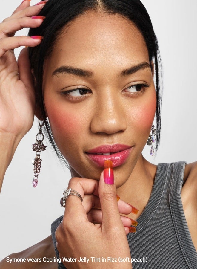 MILK MAKEUP MILK MAKEUP Cooling Water Jelly Tint Lip + Cheek Blush Stain (Fizz - soft peach) .17 oz / 5 g  - Image 2