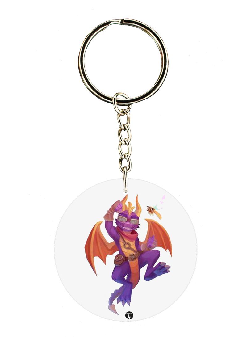 RKN Spyro Printed Keychain