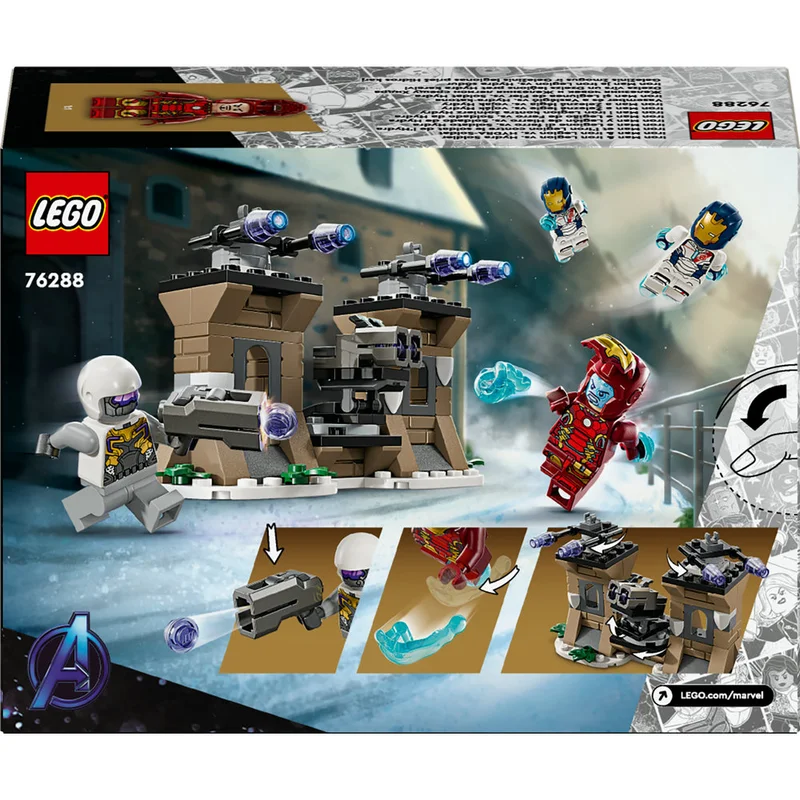 LEGO Marvel Iron Man & Iron Legion vs. Hydra Soldier 76288 (135) Pieces