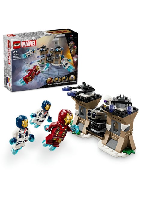 Marvel Iron Man & Iron Legion vs. Hydra Soldier 76288 (Age 6+, 135 Pieces)