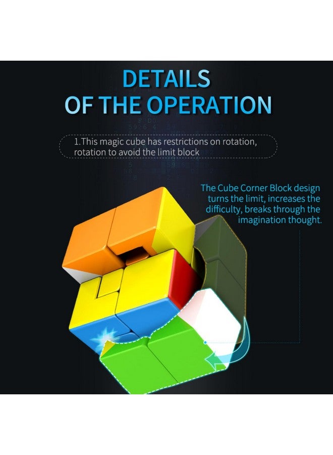 Cubelelo Drift Puppet II Speed Cube | Brain Teaser Puzzle Toys | Limited Rotation | Creative New Cube for Kids and Adults - Image 3