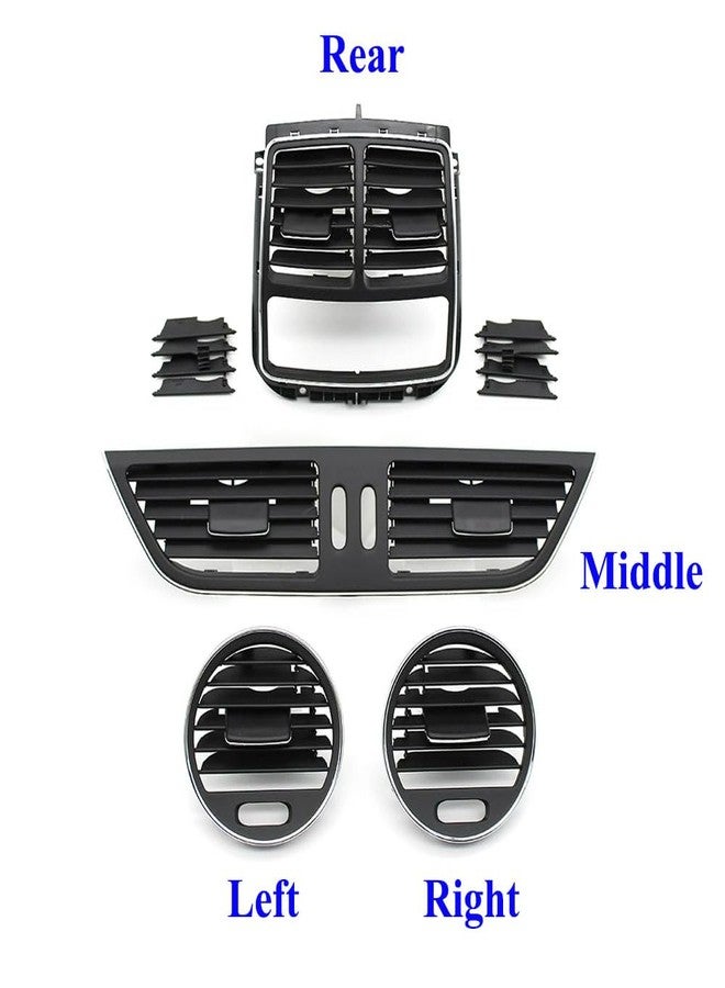 Goodithy Compatible with Mercedes Benz CLS Class W219, Front Right Air Vent Outlet Cover, Dash Air Conditioning Grille AC Vent Cover Panel Trim Replacement CLS55 CLS63 CLS350 CLS500 CLS550 (Right) - Image 2