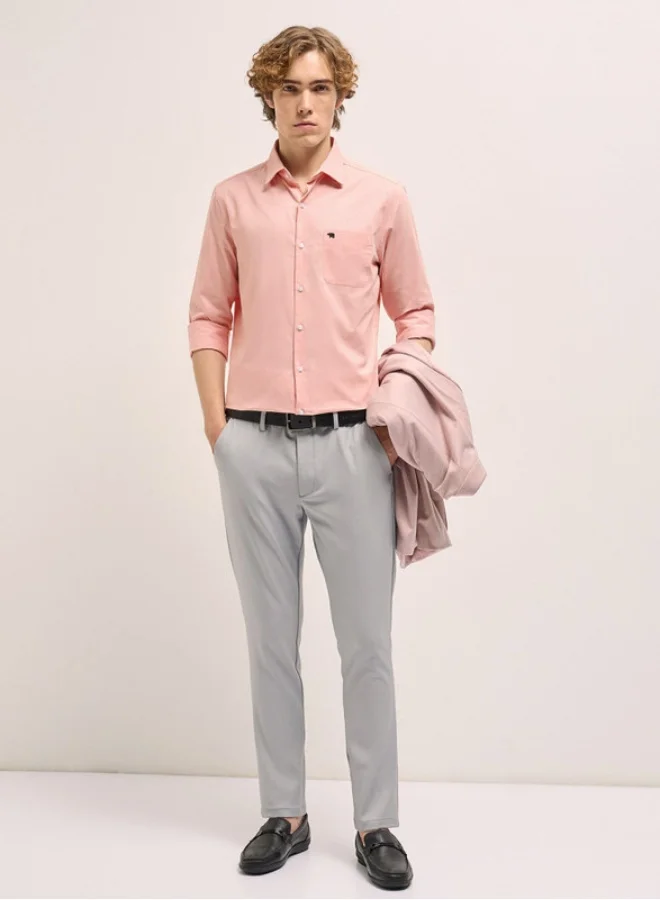 THE BEAR HOUSE Men's Shirt for Casual and Formal Wear | Classic Button-Down Style for Office, Daily Use, Travel, Events & All-Season Outfits | Versatile & Stylish Wardrobe Essential for Every Occasion