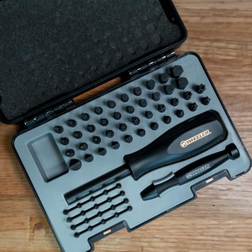 Wheeler SAE/Metric Hex and Torx Screwdriver Set with Magnetic Screwdriver, Carry Case, Multiple Bit Types for Gunsmithing Rebuild and Maintenance - Image 5