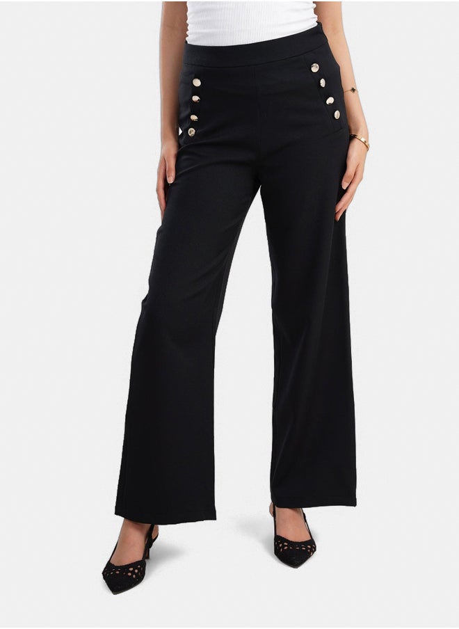 Clue Pants with 8 Front Buttons  - Image 1