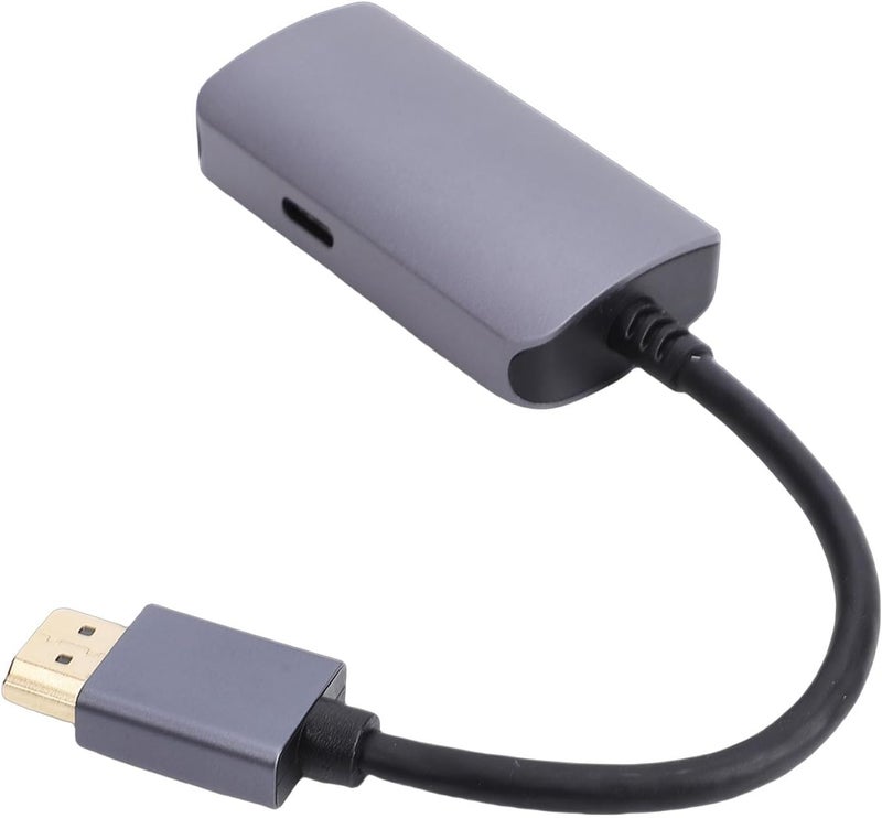 AR Glasses Video Display Adapter, 4K 60Hz HD Multimedia Interface to USB C Converter with Type C Power Port, for Switch 2 Game Consoles XR Headsets Portable Displays - Image 2