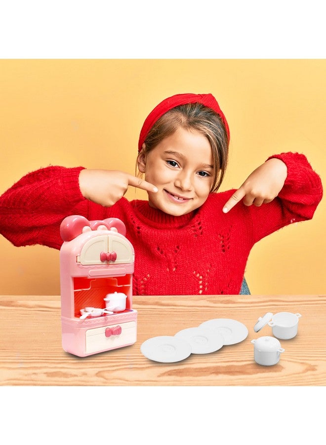 VGRASSP Little Kitchen Set Toy for Kids with Simulating Small Cooking Accessories - Portable On-The-Go Pretend Play Toy for Boys and Girls - Color As Per Stock (Little Kitchen) - Image 5