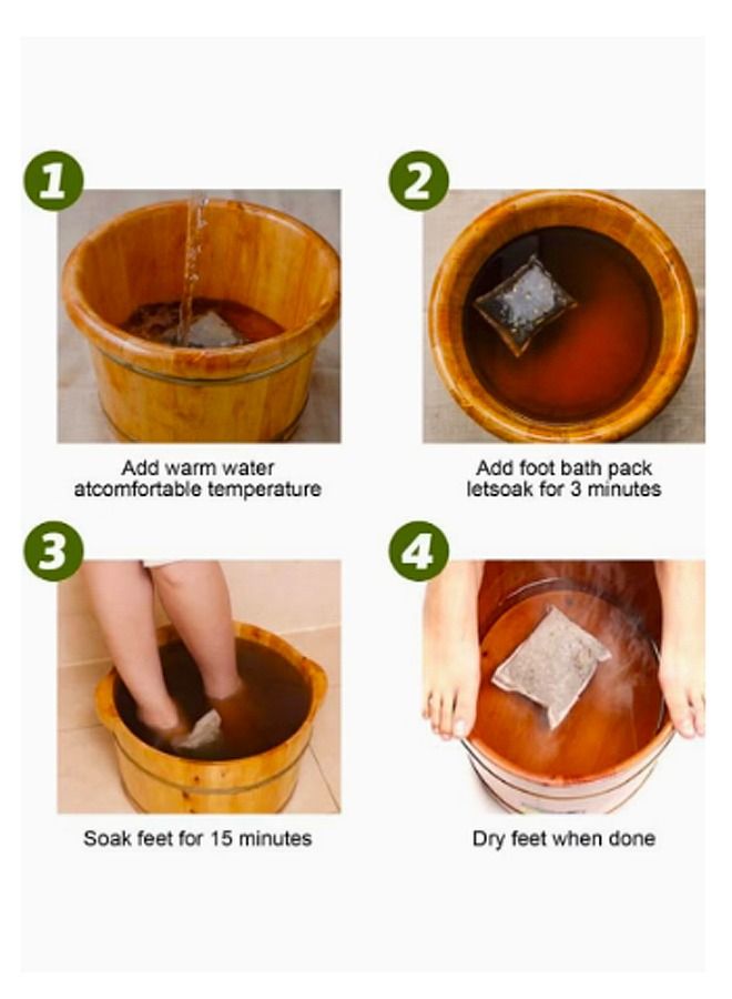 WooFree 30 Pcs Health Foot Bath Bag - Image 4