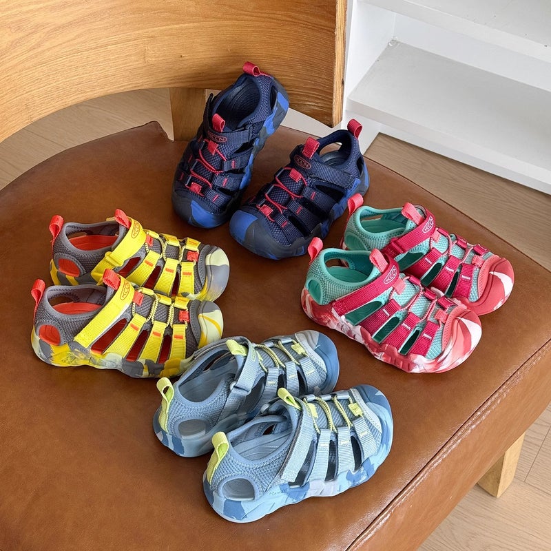 Children'S Sandals 2025 Girls' Shoes Lightweight Boys' Baotou Outdoor River Tracing Shoes Quick-Drying Beach Shoes - Image 3