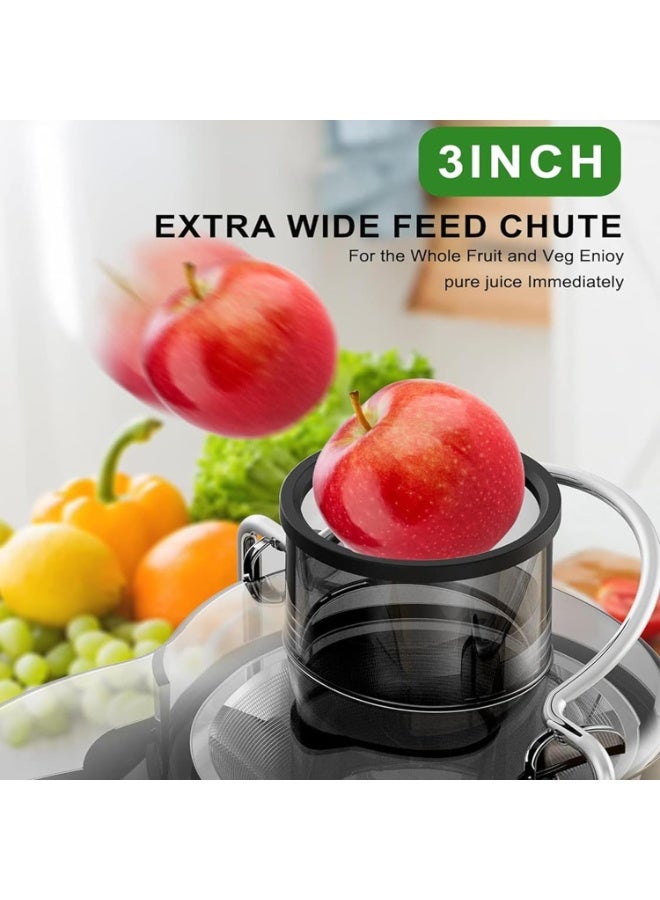 منتقي Electric Fruit Juicer – Hands-Free Automatic Citrus Juicer Machine, Powerful One-Touch Orange Lemon Squeezer, Compact Electric Juice Extractor for Home Kitchen Use, Easy to Clean - Image 2