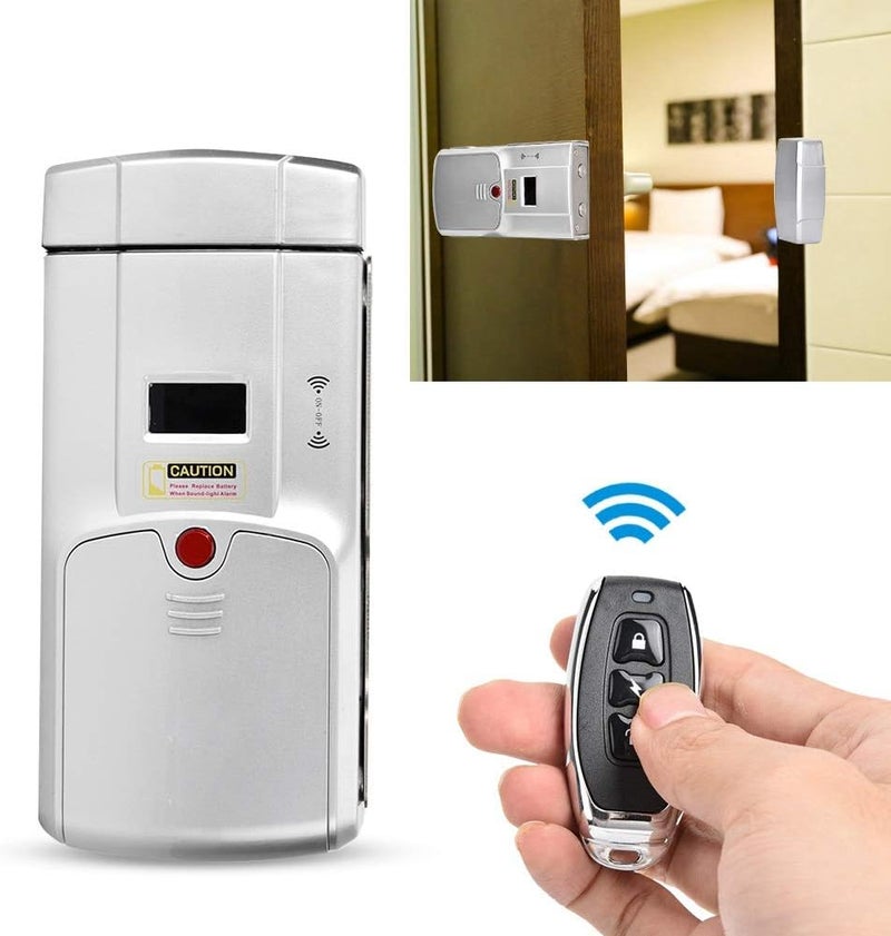 klarako Door Lock, Smart Concealed Electronic Door Lock Keyless, Wireless Remote Control Security Lock for Home/Hotel/Apartment - Image 4