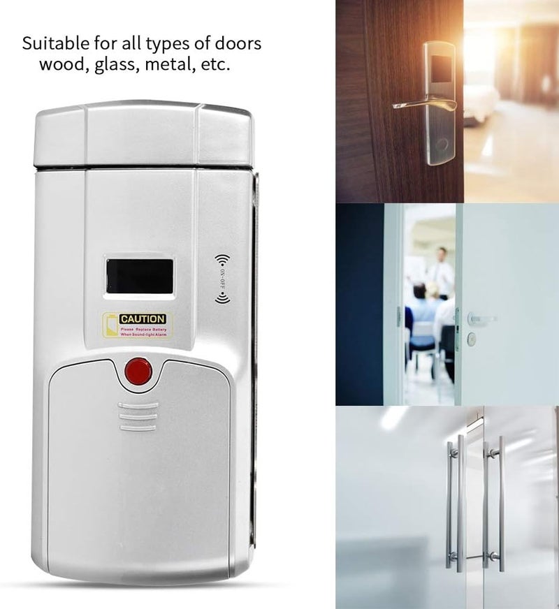 klarako Door Lock, Smart Concealed Electronic Door Lock Keyless, Wireless Remote Control Security Lock for Home/Hotel/Apartment - Image 3