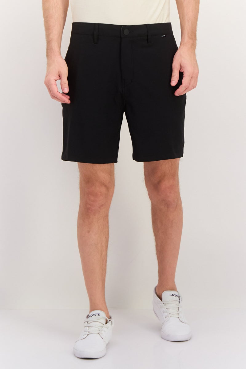 Hurley Men Sportswear Fit Training Shorts, Black - Image 1