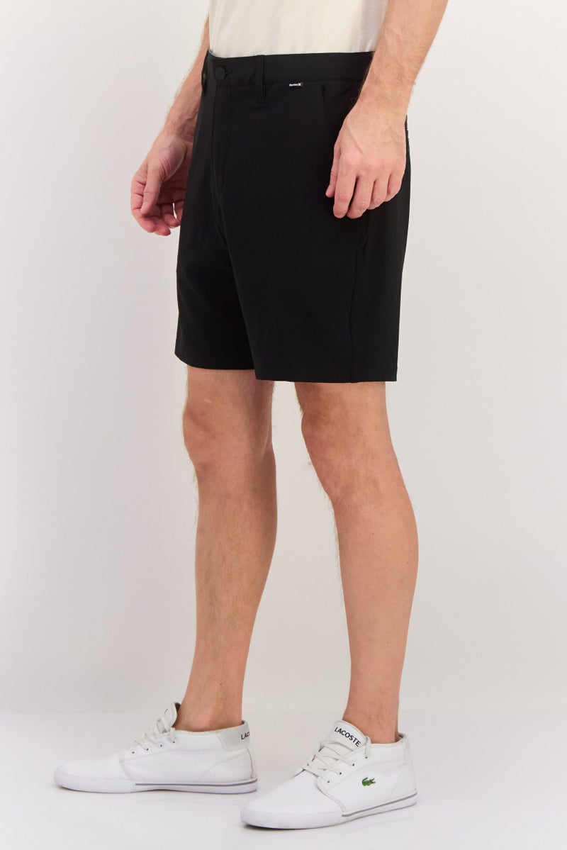 Hurley Men Sportswear Fit Training Shorts, Black - Image 4
