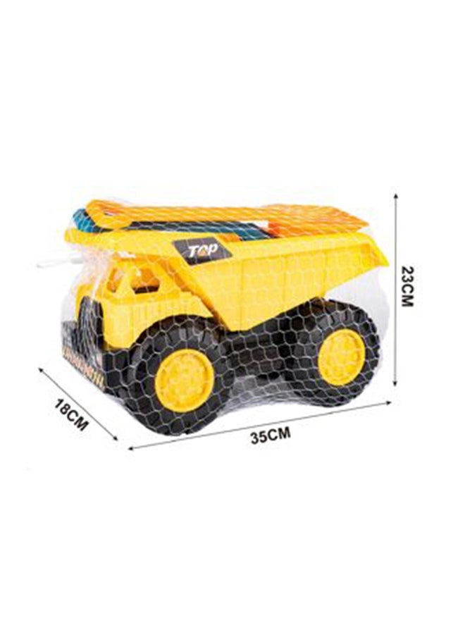 Power Joy - Beach Dump Truck Yellow Set 6 Pieces - Image 1