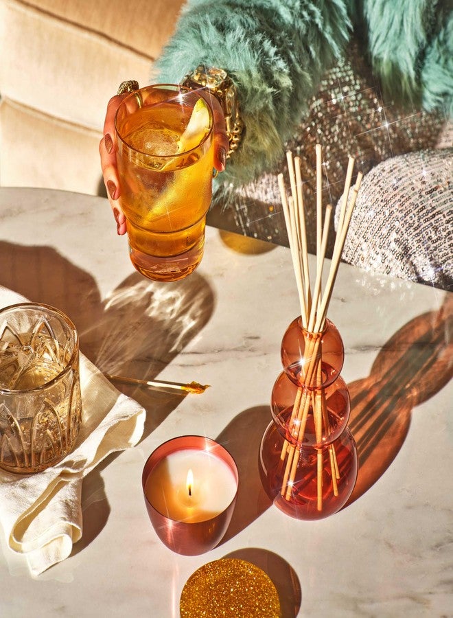 ILLUME Memory Lane Brandied Pear Sparkled Lidded Tin Candle - Image 4